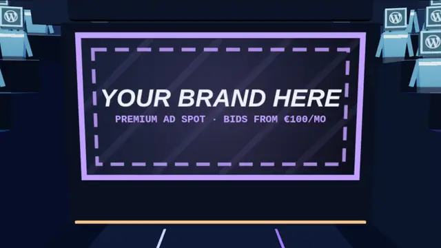 Tunnel banner, through the fighters' gate in the 3D Arena