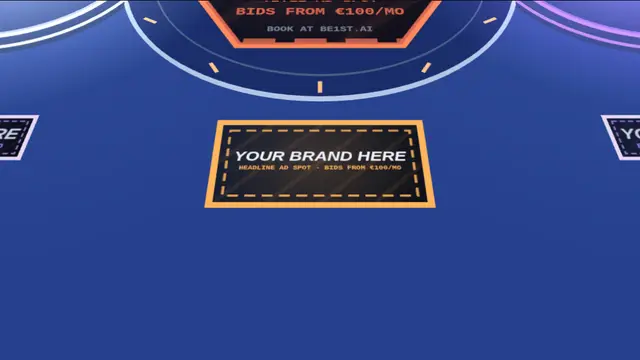 Center deck in the 3D Arena