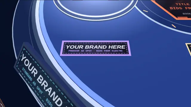 Left station deck in the 3D Arena