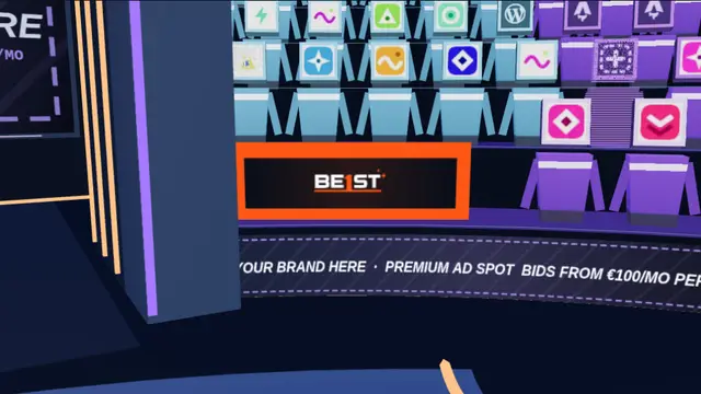Ring board right in the 3D Arena